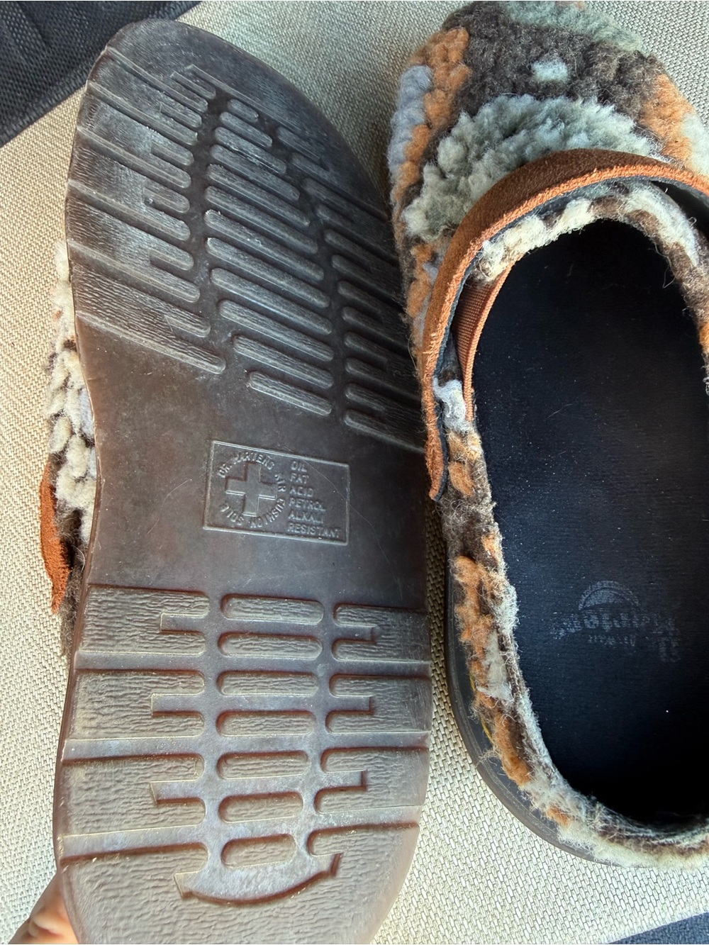 Dr Martens Isham Crochet Wool and Suede 38 - Picture 7 of 9